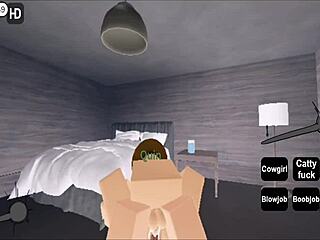 Roblox Guy Sucks and Fucks Cute Girl to Creampie