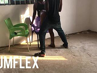 Is this slutty milf teasing with her big tits and deepthroat?