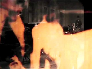 Bound In Vintage Bondage With Hairy Pussy Exposed!