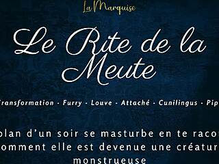 Le rite de la meute: french furry pack ritual audio porn