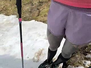 uh, i made this sextape for ya up on the mountain top!