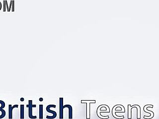 Skinny Redhead British Goth Denied Orgasm in Lingerie