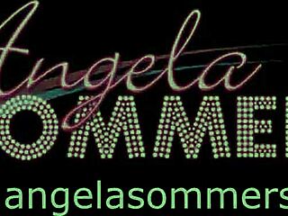 Angela Sommers engages in intense lesbian tribbing with big-tits babe outdoors, showcasing shaved pussies and horny passion.