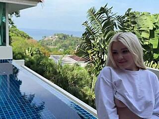 College girl offers wet doggystyle sex to classmate