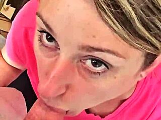 Cute Amateur Couple Goes Wild with Deepthroat Blowjob in Homemade Clip.