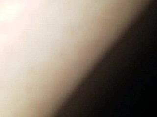 cutie gets rammed hard from behind and takes a creampie in doggystyle