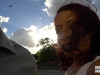 Want a luxury blowjob? she asks with big black cock.