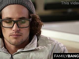 bratty sis rosyln belle fucks tyler nixon's dick hard!