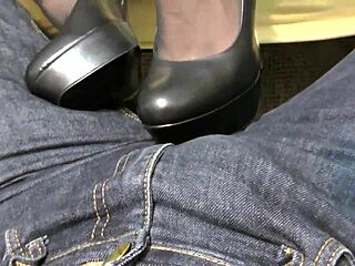 Blonde And Brunette Swap Cum In Double POV Blowjob With Deepthroat And Swallowing