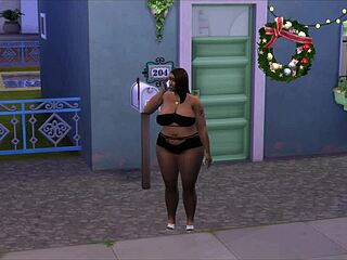 fucking the masseuse in the sims 4