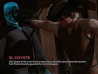 Exploring Eternum 244 with cute curvy characters in 3D porn game