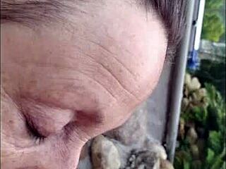 Hey Candi Annie, milk that cock at the nudist resort pool!