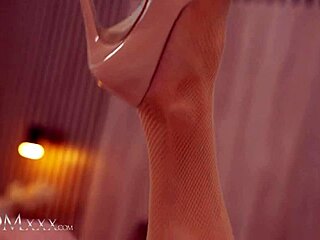 divorced mom has hardcore sex with russian milf kristina grace in stockings