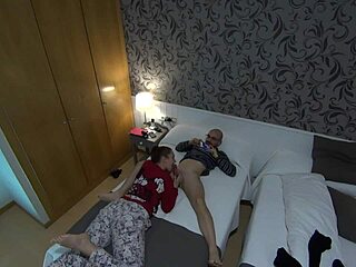 BTS Pamela Sanchez Tests New Toy with Husband Jesus Sanchez