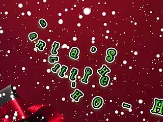 Santas little 18+ ho ho ho teases with small tits backstage