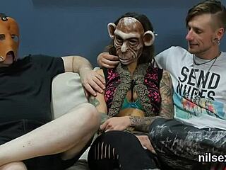 Nasty Cutie Brought In Butt Hole Nuthouse for Uninhibited Therapy