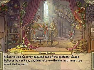 playing with cute toy in innocent witches gameplay part 4