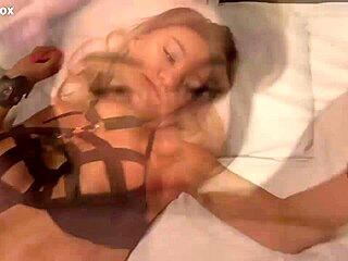 master humiliated slave monika fox peed on her and fucked hard in ass with prolapse