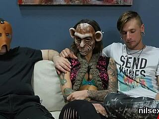 Nasty Cutie Brought In Butt Hole Nuthouse for Uninhibited Therapy