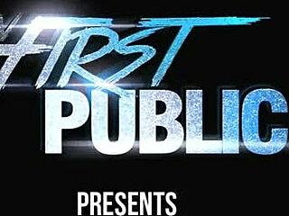 Busty gipsy teen 18+ gets cummed on in public