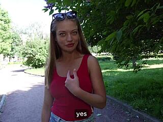 park casting turns to hot fuck with blondie.