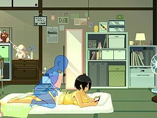 watching hentai episode five with big tits and ass