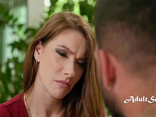 Radiant MILF Sata Jones Takes Rear End Pounding on Sofa