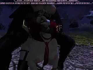 i went on a night trip with furry friends