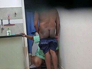 Flashing Dick to Maid Rasiya Caught!