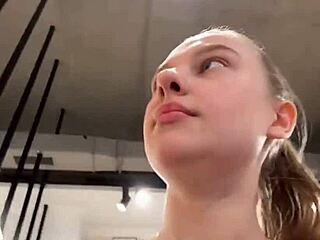 Wild Masturbation in Changing Room!