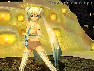 Hatsune miku snowman project diva nude mod full nude!
