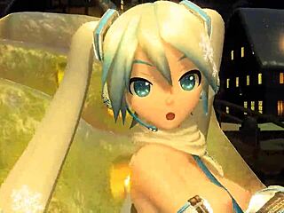 Hatsune miku snowman project diva nude mod full nude!