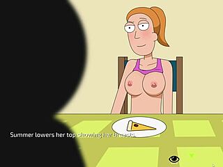 rick says, 'morty, give me that summer footjob now'