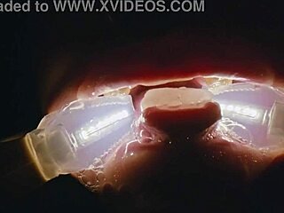 Deranged Filth Loving Girl Rebel Rhyder Gets Frozen Cum Bukkake - Filmed With Probe Lens