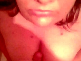 Hot Bathtub Blowjob And Cum On Boobs