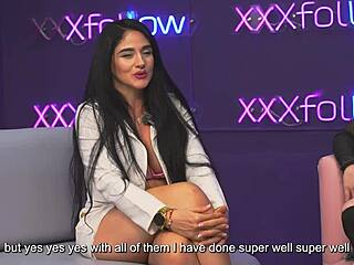 milf colombiana estella osorio fucks a shy guy in missionary