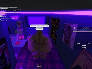 futanari fucks my huge ass in the studio