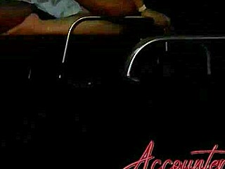 gay submissive spreads ass for bareback anal outdoor ride