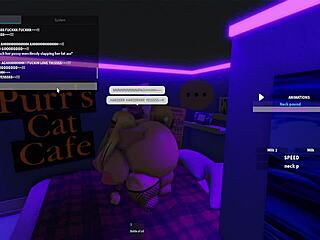 futanari fucks my huge ass in the studio