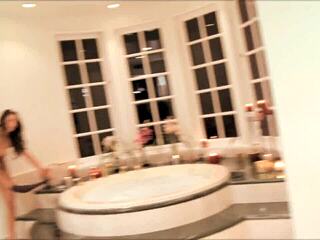 brunette babe getting fucked by bbc