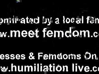 She says, 'your small cock is useless for me'