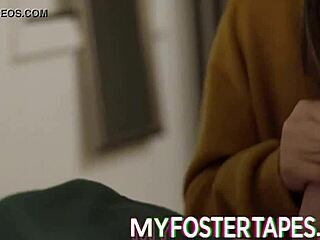 foster girl caught on tape bending over in bedroom