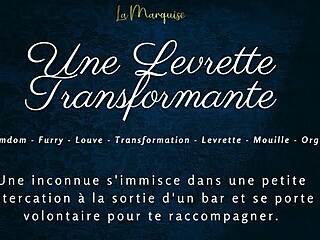 Transforming doggystyle in french furry audio porn