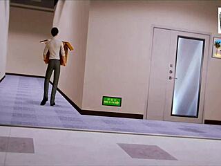 Exploring the academy in a detailed game scenario