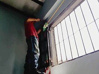 Busty Boss Fucks Old Employee