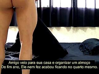 Morena Novinha Gostosa Gets Her Tight Ass Pounded by Hung Stud