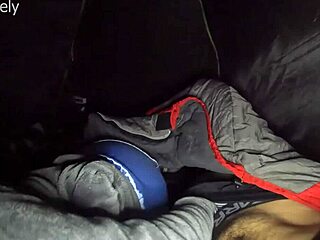 Felt so wild camping with my curvy stepsister, pounding her tight inside the tent