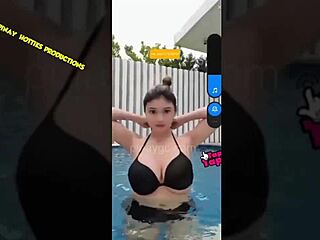 Ana Jalandoni stuns in bikini downblouse moment