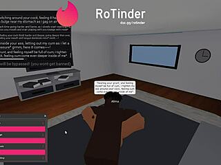 feeling the thrill as roblox slut gets pounded by big black cock