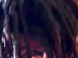 amateur wife overwhelmed by swallowing massive black cock in bee series